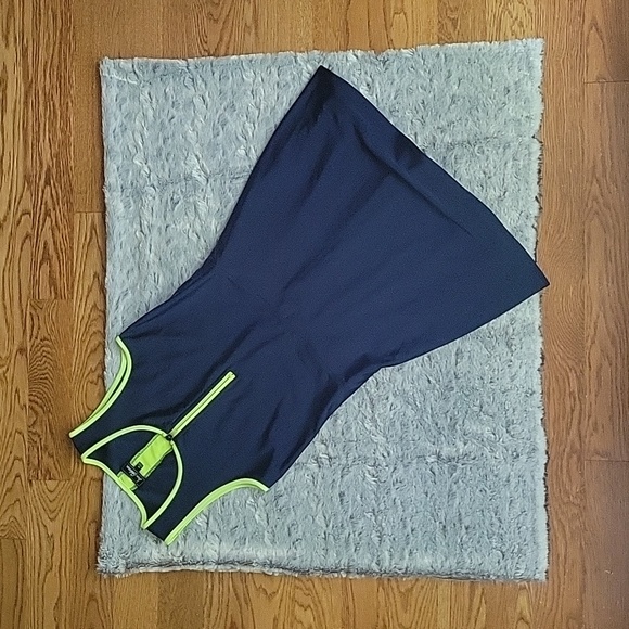 Sam Edelman Other - Sam Edelmon Navy/Green Swim Dress, Women's Medium, Great Condition!